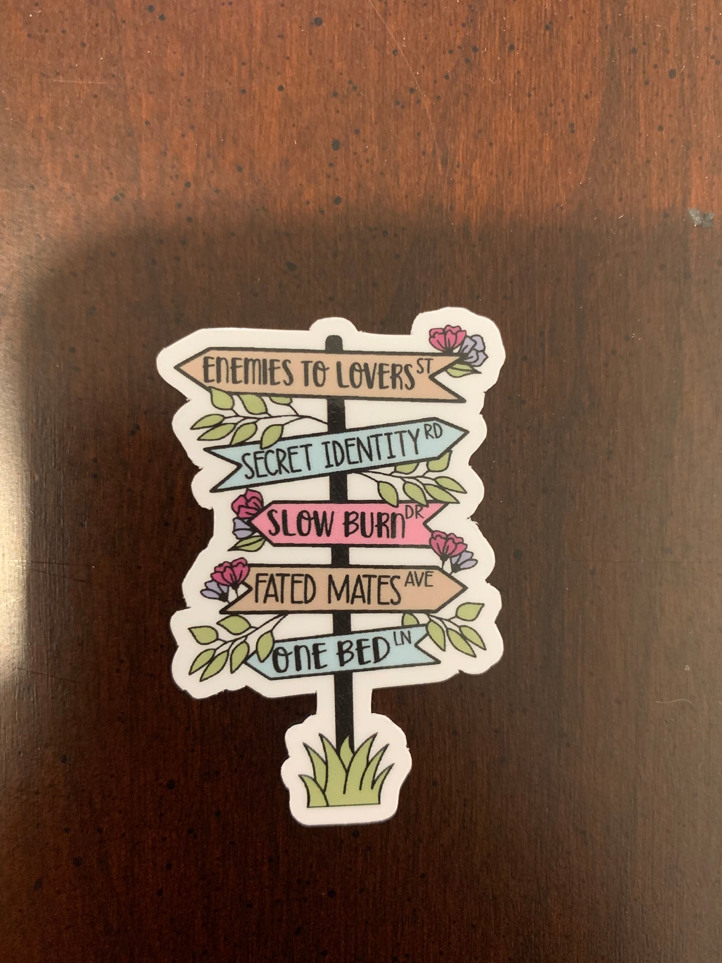 Book Trope Sticker