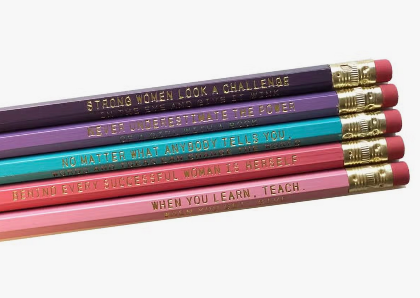 Strong Women Pencil Set