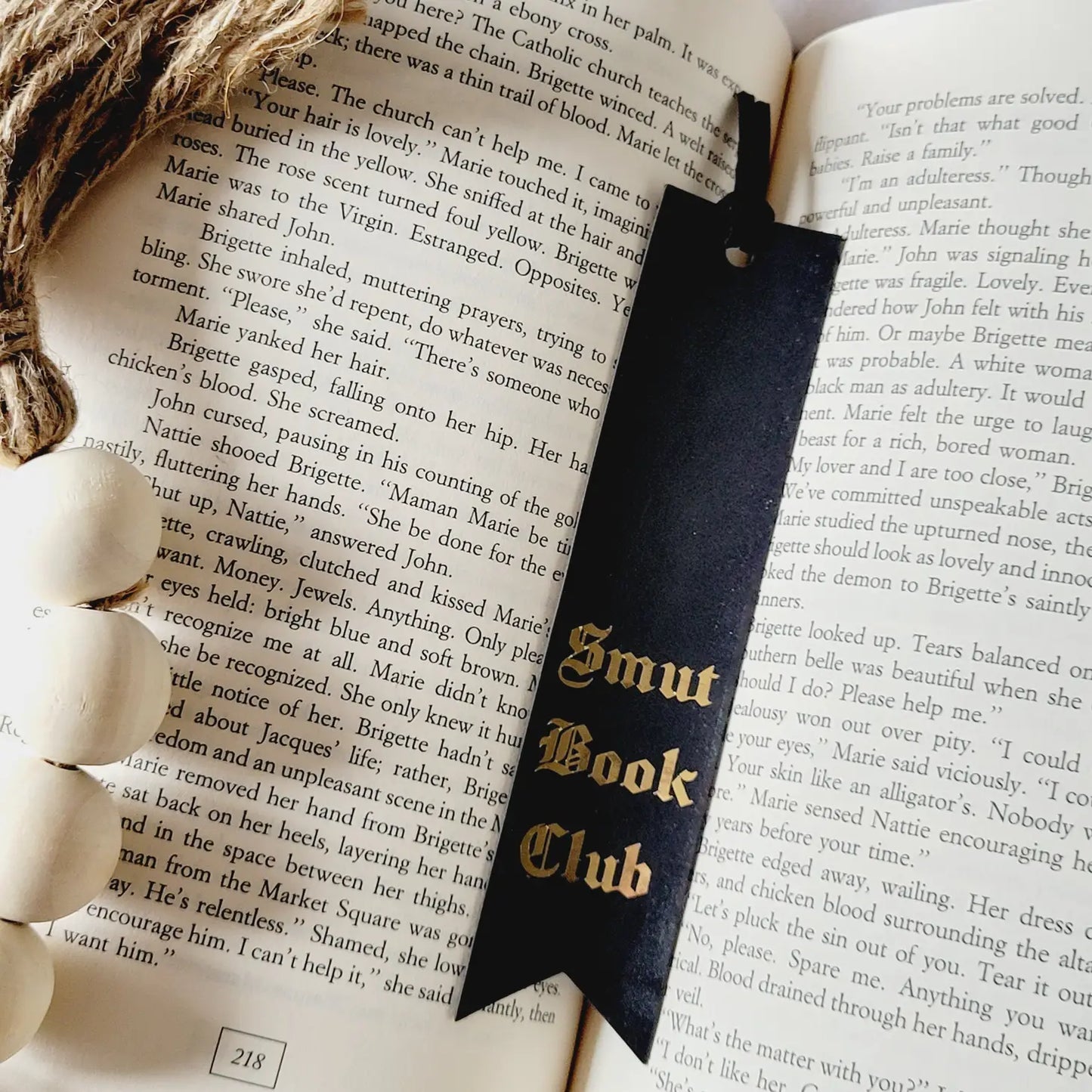 Smut Book Club Bookmark